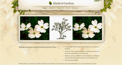 Desktop Screenshot of kindredgardens.net