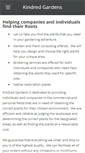 Mobile Screenshot of kindredgardens.net